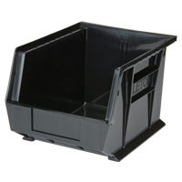 Stack & Hang Bin, 8-1/4" W x 7" H x 10-3/4" D, Black Equipment World