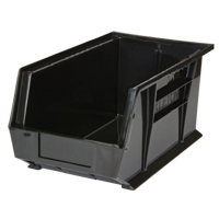 Stack & Hang Bin, 8-1/4" W x 7" H x 14-3/4" D, Black Equipment World