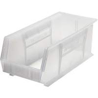 Ultra Stack & Hang Bin, 8-1/4" W x 7" H x 18" D, Clear Equipment World