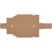 Deep Corrugated Parts Bins, 2-7/8" W x 11-1/4" D x 4-1/2" H, Beige Equipment World