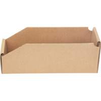 Deep Corrugated Parts Bins, 3-3/4" W x 11-1/4" D x 4-1/2" H, Beige Equipment World