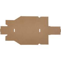 Deep Corrugated Parts Bins, 3-3/4" W x 11-1/4" D x 4-1/2" H, Beige Equipment World