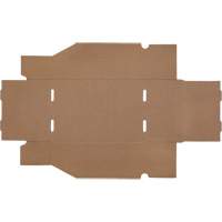 Deep Corrugated Parts Bins, 7-5/8" W x 11-5/16" D x 4-1/2" H, Beige Equipment World