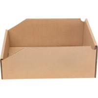 Deep Corrugated Parts Bins, 9-3/4" W x 11-1/4" D x 4-1/2" H, Beige Equipment World