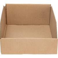 Deep Corrugated Parts Bins, 8-3/4" W x 11-1/4" D x 4-1/2" H, Beige Equipment World