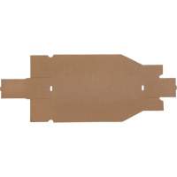 Deep Corrugated Parts Bins, 3-3/4" W x 17-1/4" D x 4-1/2" H, Beige Equipment World