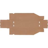 Deep Corrugated Parts Bins, 5-3/4" W x 17-1/4" D x 4-1/2" H, Beige Equipment World