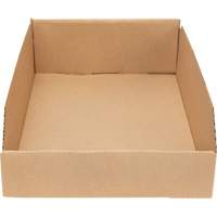 Deep Corrugated Parts Bins, 11-3/4" W x 17-1/4" D x 4-1/2" H, Beige Equipment World