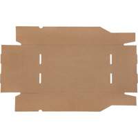 Deep Corrugated Parts Bins, 11-3/4" W x 17-1/4" D x 4-1/2" H, Beige Equipment World