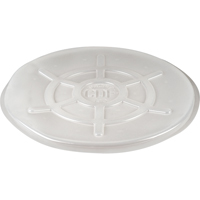 Protective Drum Lids, Closed Top, Fits: 55 US gal (45 imp. gal.), Clear DA119 | Equipment World