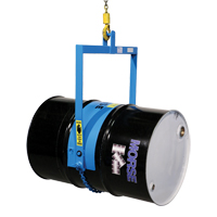Drum Lifters - Manual Tilt, 55 US gal. (45 Imperial Gal.) Drum Size, 800 lbs./363 kg. Cap. Equipment World