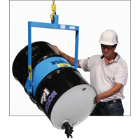 Drum Lifters - Manual Tilt, 55 US gal. (45 Imperial Gal.) Drum Size, 800 lbs./363 kg. Cap. Equipment World