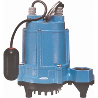 Pompes de puisard/pour effluents pour temp&eacute;ratures &eacute;lev&eacute;es, 50 gal./h, 115 V, 10,1 A, 1/3 CV Equipment World