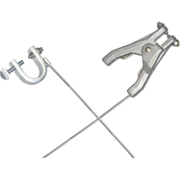 Heavy-Duty Bonding & Grounding Wire Assemblies - Hand Clamps & C-Clamps Equipment World