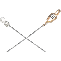 Light-Duty Bonding & Grounding Wire Assemblies - Alligator Clip & 1/4" Terminal Connectors Equipment World