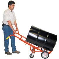 Diable &agrave; Barils Ergonomique A/Roulettes Pivotantes, Fabriqu&eacute; en Acier, 55 - 85 gal. US (45 - 70 gal. imp.) Equipment World