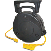 Industrial Cord Reels, 40', SJTW, 12/3 Gauge, 15 A Equipment World