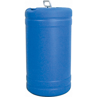 Polyethylene Drums -Tight Head, 15 US gal. (12.49 imp. Gal.), Closed Top, Blue Equipment World
