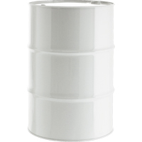Steel Drums, 55 US gal (45.8 imp. Gal.), Lined, White, Closed Top, 1A1/Y1.8/300, 16 Gauge DC433 | Equipment World