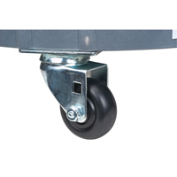 Leak Containment Drum Dolly, 24.25" dia. X 7.625" H, 1.5 US Gal. Spill Cap. Equipment World