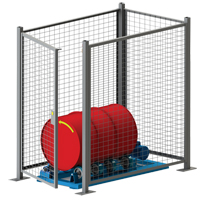 Stationary Drum Roller - Guard Enclosure Equipment World