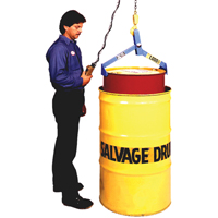Drum & Overpack Lifter, 55 -85 US gal. (45 -70 Imperial Gal.), 1000 lbs./454 kg Cap. DC608 | Equipment World
