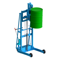 Vertical-Lift MORSPEED Drum Stacker, For 30 - 85 US Gal. (25 - 70 Imperial Gal.) Equipment World