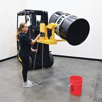 Fork Mounted Drum Carrier, For 55 US Gal. (45.8 Imperial Gal.) Equipment World