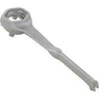 Single Ended Specialty Bung Nut Wrench, 1-1/2" Opening, 4-1/4" Handle, Non-Sparking Aluminum DC789 | Equipment World
