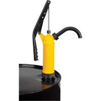 Pompe &agrave; baril de type levier, Polypropyl&egrave;ne, 14 oz/course, Pour barils de 5-55 gal. Equipment World
