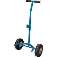 Cylinder Cart, Flat-Free Wheels, 15-1/2" W x 14-1/4" L Base, 600 lbs. Equipment World