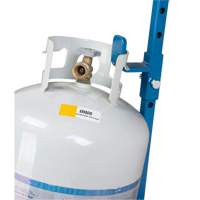 Cylinder Cart, Flat-Free Wheels, 15-1/2" W x 14-1/4" L Base, 600 lbs. Equipment World