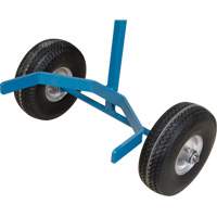 Cylinder Cart, Flat-Free Wheels, 15-1/2" W x 14-1/4" L Base, 600 lbs. Equipment World