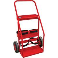 Hot Works Fire Prevention Cart, Semi-Pneumatic Wheels, 17.75" W x 8.9" L Base, 100 lbs. Equipment World