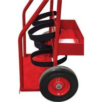 Hot Works Fire Prevention Cart, Semi-Pneumatic Wheels, 17.75" W x 8.9" L Base, 100 lbs. Equipment World