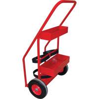 Hot Works Fire Prevention Cart, Semi-Pneumatic Wheels, 17.75" W x 8.9" L Base, 100 lbs. Equipment World