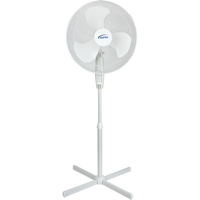 Ventilateur oscillant sur socle, Commercial, 3 Vitesses, Diam&egrave;tre de 18" Equipment World