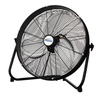 High Velocity Floor Fan, Commercial, 3 Speed, 20" Diameter Equipment World