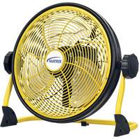 Rechargeable Indoor/Outdoor Fan with USB port, Commercial, Variable Speed, 12" Diameter Equipment World