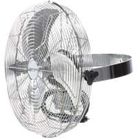 Wall-Mounted Air Circulator, Commercial, 3 Speed, 18" Diameter Equipment World
