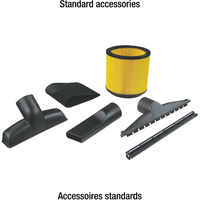 Vacuum, Wet-Dry, 6.5 HP, 16 US Gal. (60.6 Litres) Equipment World