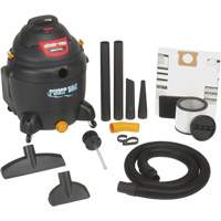 Built-In Pump Shop Vacuum, Wet-Dry, 6 HP, 18 US Gal. (68.1 Litres) Equipment World