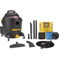 Shop Vacuum, Wet-Dry, 4.5 HP, 10 US Gal. (37.9 Litres) Equipment World