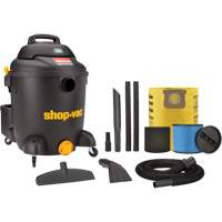 SVX2 Shop Vacuum, Wet-Dry, 5.5 HP, 12 US Gal. (45.4 Litres) Equipment World