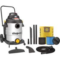 SVX2 Shop Vacuum, Wet-Dry, 6.5 HP, 12 US Gal. (45.4 Litres) Equipment World