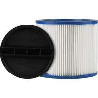 Filtre pour aspirateur pour d&eacute;bris secs/humides CleanStream Gore, Cartouche/Hepa, Pour 5 gal. US Equipment World