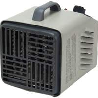 Personal Metal Shop Heater with Thermostat, Fan, Electric Equipment World