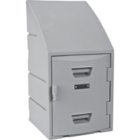 Locker, 15" x 15" x 31", Grey, Assembled FC691 | Equipment World