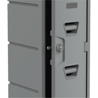 Locker, 12" x 15" x 47", Grey, Assembled FH729 | Equipment World