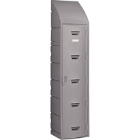 Locker, 15" x 18" x 73", Grey, Assembled FC695 | Equipment World